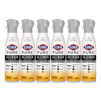 PURE Allergen Neutralizer Daily Air Spray, Citrus, 8 oz Aerosol Spray, 6/Carton (60754CT)