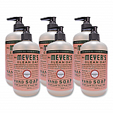 Clean Day Liquid Hand Soap, Geranium Scent, 12.5 oz, 6/Carton (391525)