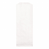 Grease-Resistant Single-Serve Hot Dog Bags, 3.5 x 1.5 x 8.5, White, 6,000/Carton (300439)