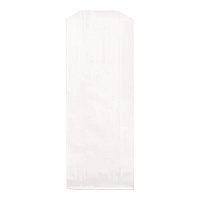 Grease-Resistant Single-Serve Hot Dog Bags, 3.5 x 1.5 x 8.5, White, 6,000/Carton (300439)