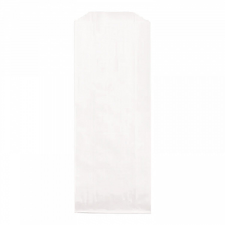 Grease-Resistant Single-Serve Hot Dog Bags, 3.5 x 1.5 x 8.5, White, 6,000/Carton (300439)