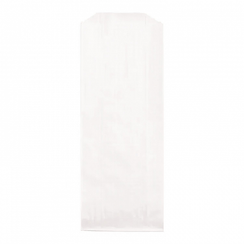Grease-Resistant Single-Serve Hot Dog Bags, 3.5 x 1.5 x 8.5, White, 6,000/Carton (300439)