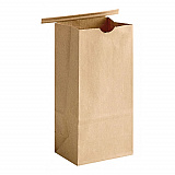 EcoCraft Coffee Bag, 3.38 x 2.5 x 7.75, Kraft, 1,000/Carton (300950)