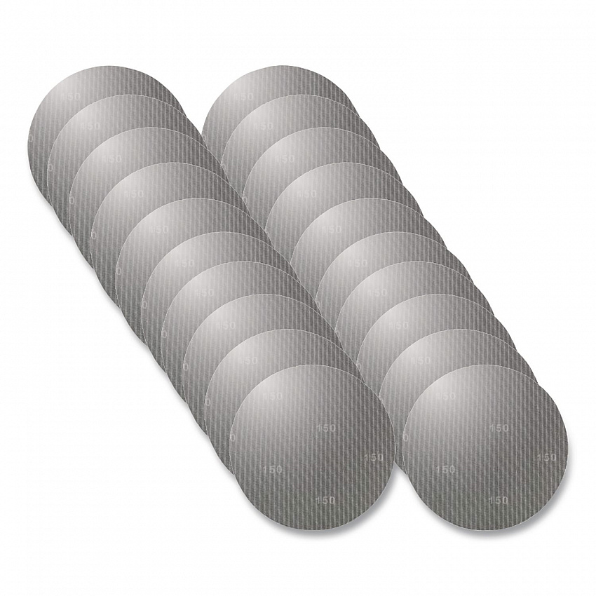 Sanding Screen, 12" Diameter, 150 Grit, Brown, 20/Carton (29902)