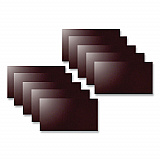 Surface Preparation Pad Plus Utility Pads, 4.63 x 0.28, Maroon, 10/Carton (SPPP458X10)
