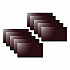 Surface Preparation Pad Plus Utility Pads, 4.63 x 0.28, Maroon, 10/Carton (SPPP458X10)