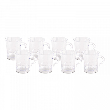 Classicware Coffee Mug, 8 oz, Clear, 192/Carton (CWM8192)