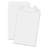 Quality Park Redi-Strip Catalog Envelope, #1 3/4, Cheese Blade Flap, Redi-Strip Closure, 6.5 x 9.5, White, 100/Box (44334)
