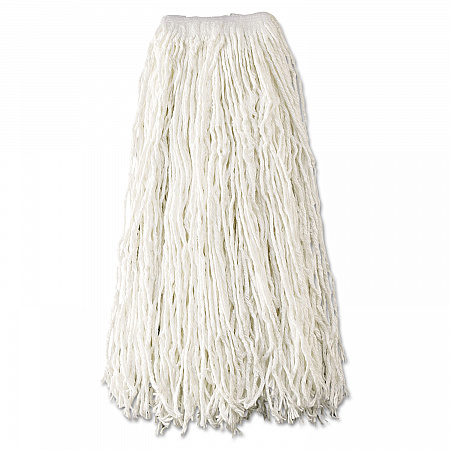 Non-Launderable Economy Cut-End Rayon Mop Head, 24 oz, 1