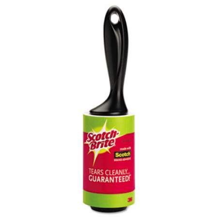 Scotch-Brite Lint Roller, Heavy-Duty Handle, 30 Sheets/Roller (836RS30)