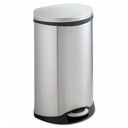 Step-On Medical Receptacle, 12.5 gal, Steel, Stainless Steel (9903SS)