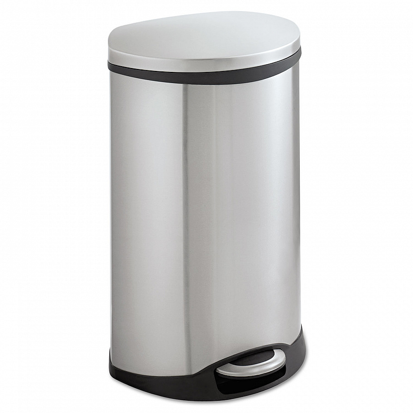 Step-On Medical Receptacle, 12.5 gal, Steel, Stainless Steel (9903SS)