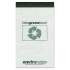Roaring Spring Environotes Little Green Notepad, Wide/Legal Rule, Gray Cover, 60 White 3 x 5 Sheets (77355)