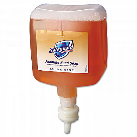 Antibacterial Foam Hand Soap Refill, Pleasant Scent, 1,200 mL, 4/Carton (47435)