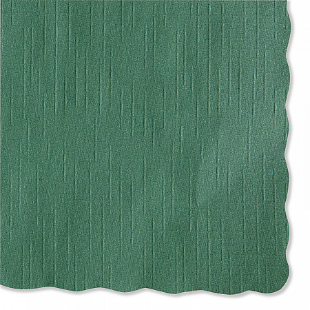Placemats, Smooth Surface, Scalloped Edges, 13.5