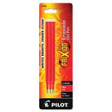 Refill for Pilot FriXion Erasable, FriXion Ball, FriXion Clicker and FriXion LX Gel Ink Pens, Fine Tip, Red Ink, 3/Pack (77332)