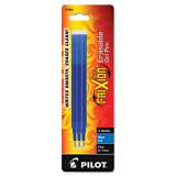 Refill for Pilot FriXion Erasable, FriXion Ball, FriXion Clicker and FriXion LX Gel Ink Pens, Fine Tip, Blue Ink, 3/Pack (77331)