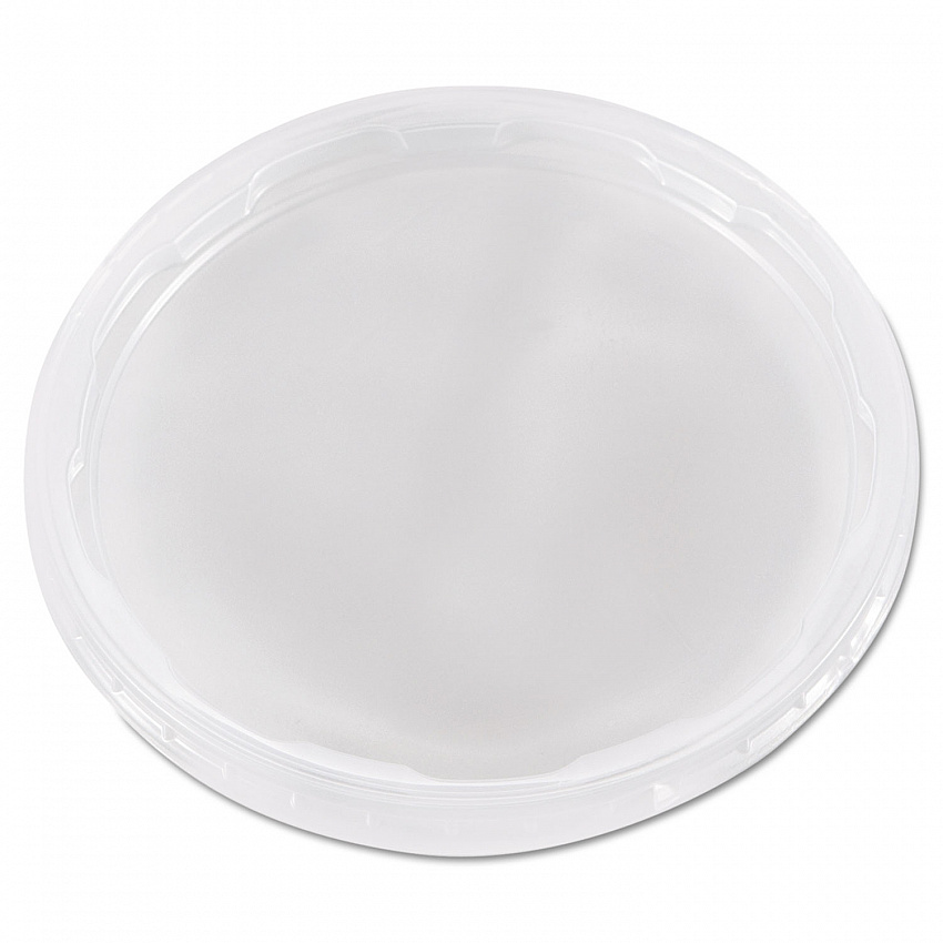 Deli Container Lids, Plug-Style, Clear, Plastic, 50/Pack, 10 Packs/Carton (APCTRLID)