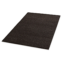 Spaghetti Vinyl-Loop Floor Mat, Rectangular, Brown Spaghetti Loop Surface, 36" x 60" (DEMB35BR)