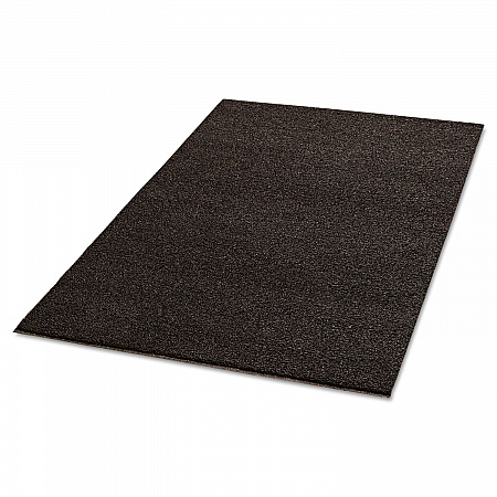 Spaghetti Vinyl-Loop Floor Mat, Rectangular, Brown Spaghetti Loop Surface, 36