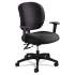 Safco Alday Intensive-Use Chair, Supports Up to 500 lb, 17.5" to 20" Seat Height, Black (3391BL)