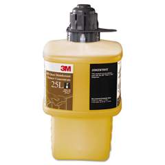 3M HB Quat Disinfectant Cleaner Concentrate, Low Flow, 2,000 mL Bottle, 6/Carton (25L)
