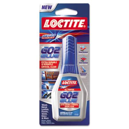 Loctite Go 2 Glue, 1.75 oz, Dries Clear (1661510)