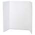 Pacon Spotlight Corrugated Presentation Board, 48 x 36, White/Kraft, 24/Carton (3763)