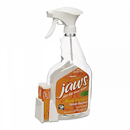7930016005754, SKILCRAFT JAWS Multipurpose Cleaner/Degreaser, Citrus, 6 Spray Bottles/12 Refills (6005754)