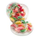 Office Snax Assorted Fruit Slices Candy, Individually Wrapped, 2 lb Resealable Plastic Tub (00005)