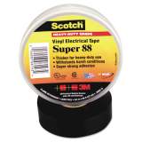 3M Scotch 88 Super Vinyl Electrical Tape, 0.75" x 66 ft, Black (06143)