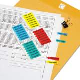 Redi-Tag Mini Arrow Page Flags, "Sign Here", Blue/Mint/Red/Yellow, 126 Flags/Pack (72020)