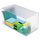 deflecto Stackable Cube Organizer, Double Cube, 12 x 6 x 6 (350501)
