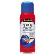 Scotch Spray Mount Repositionable Adhesive, 10.25 oz, Dries Clear (6065)