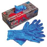 MCR Safety Nitri-Med Disposable Nitrile Gloves, Blue, X-Large, 100/Box (6012XL)
