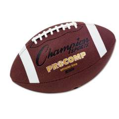 Champion Sports Pro Composite Football, Official Size, Brown (CF100)