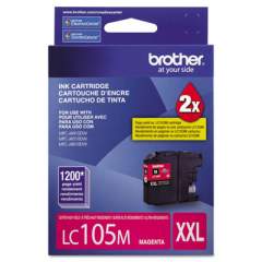 Brother LC105M Innobella Super High-Yield Ink, 1,200 Page-Yield, Magenta