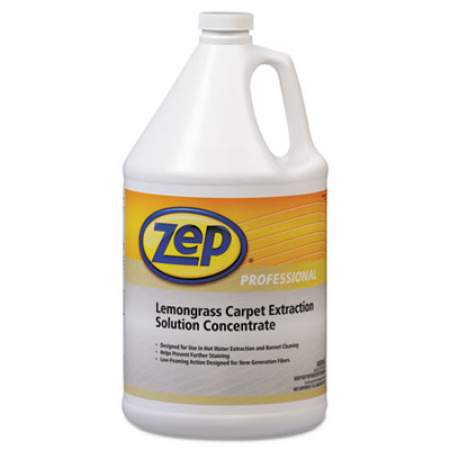 Zep Professional Carpet Extraction Cleaner, Lemongrass, 1gal Bottle (1041398EA)