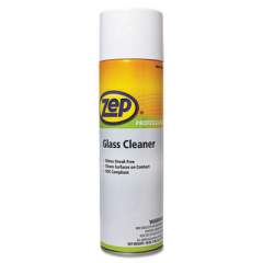 Zep Professional Glass Cleaner, 18 oz Aerosol Spray, 12/Carton (1042188)