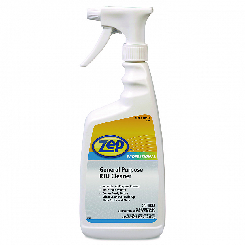 General Purpose RTU Cleaner, Citrus Scent, 1 qt Spray Bottle, 12/Carton (1041437)