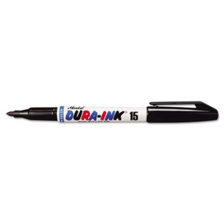Markal Dura-Ink 15 Marker, Fine Bullet Tip, Black (96023)