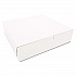 White One-Piece Non-Window Bakery Boxes, 10 x 10 x 2.5, White, Paper, 250/Carton (0969)