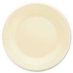 Dart Quiet Classic Laminated Foam Dinnerware, Plate, 9" dia, Honey, 125/Pack, 4 Packs/Carton (9PHQR)