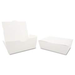 SCT CHAMPPAK CARRYOUT BOXES, #3, WHITE, 7.75 X 5.5 X 2.5, 200/CARTON (0743)