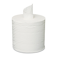 Centerpull Towel, 2-Ply, 7.3" x 500 ft, White, 600 Roll, 6 Rolls/Carton (203)