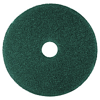 Low-Speed High Productivity 5300 Floor Pads, 17" Diameter, Blue, 5/Carton (08410)