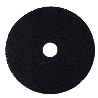 Low-Speed Stripper Floor Pad 7200, 18" Diameter, Black, 5/Carton (08380)