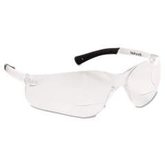 MCR Safety Bearkat Magnifier Protective Eyewear, Clear, 2.5 Diopter (BKH25)