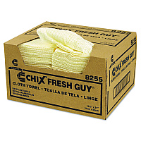 Fresh Guy Towels, 13.5 x 13.5, Yellow, 150/Carton (8255)
