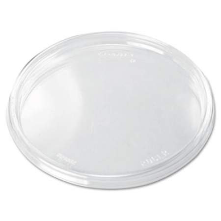 Dart Plastic Lids for Foam Cups, Bowls and Containers, Flat, Not Vented, Fits 6-32 oz, Clear, 1,000/Carton (20CLR)